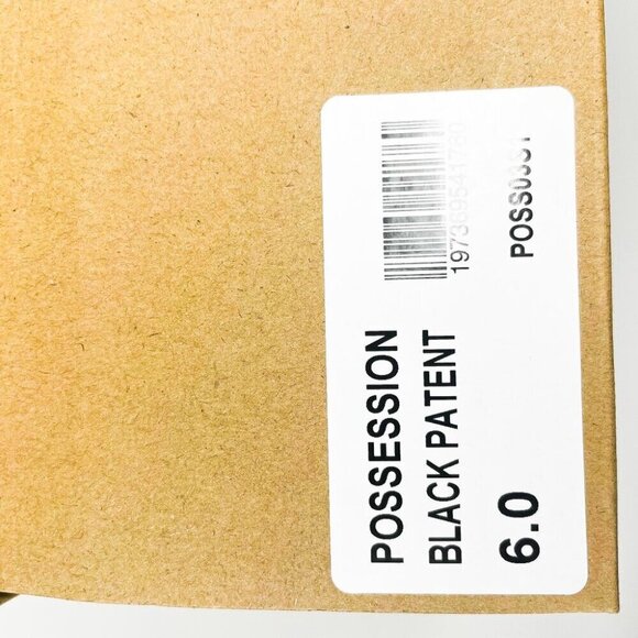 BRAND NEW IN BOX Steve Madden Possession Sneaker Black Patent Black - Picture 8 of 16